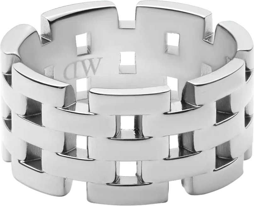 Стальное кольцо Daniel Wellington 5-Link-Ring-S