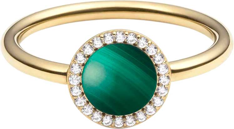 �������� ������ Daniel Wellington Audrey-Ring-Malachite-G � ���������, �����������
