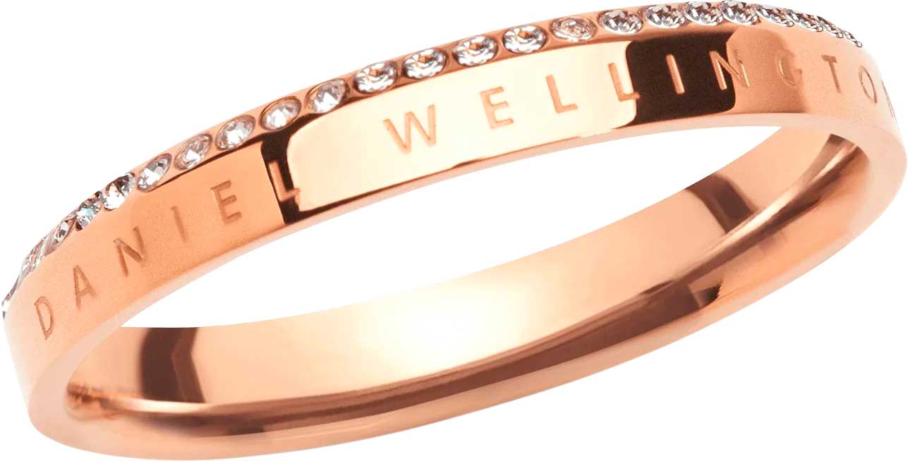 Стальное кольцо Daniel Wellington Classic-Aura-Ring-One-Row-RG