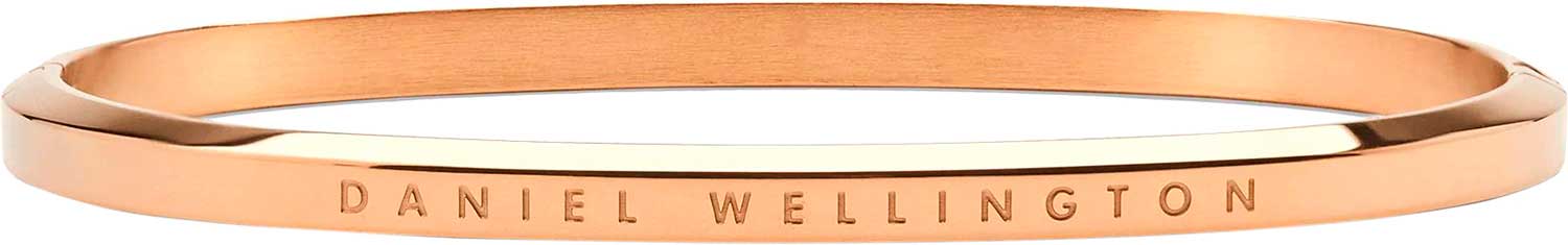 Стальной жесткий браслет Daniel Wellington Classic-Bangle-RG