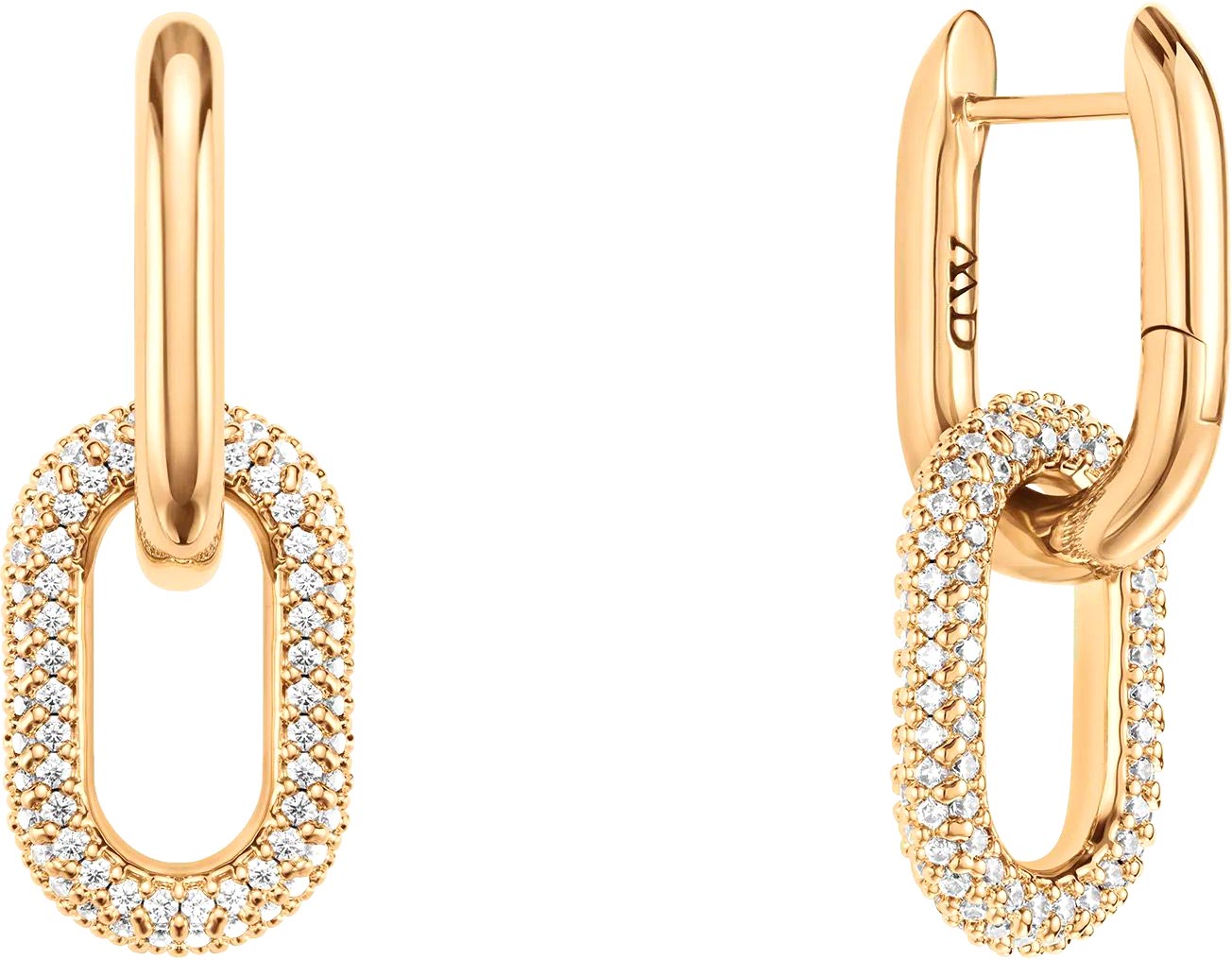     Daniel Wellington Crystal-Link-Earrings-G  