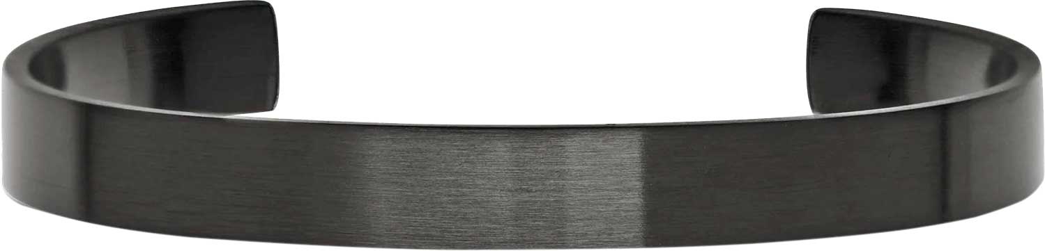 Стальной жесткий открытый браслет Daniel Wellington Line-Cuff-Brushed-Small-7-GR