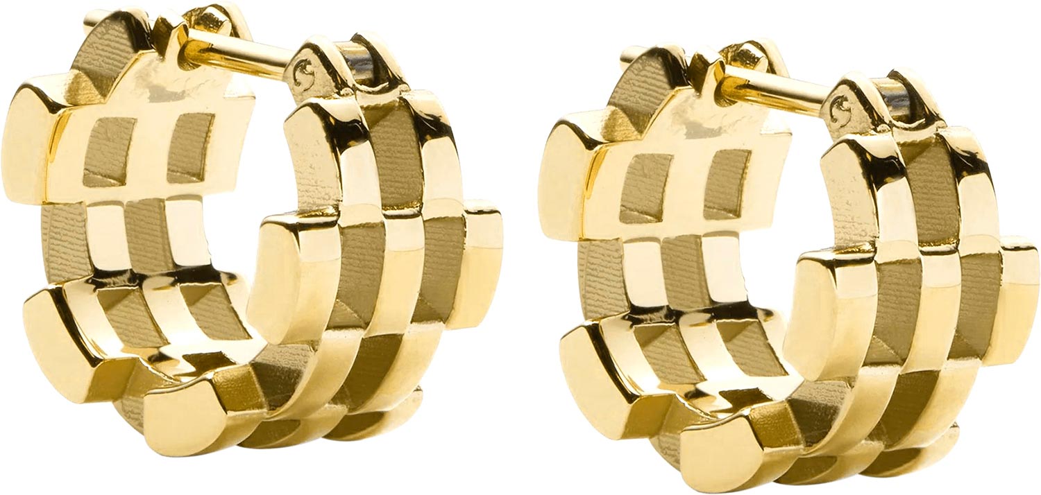    Daniel Wellington Link-Inspired-5-Rows-Earrings-G
