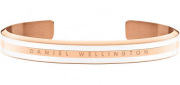 Daniel Wellington Classic-Slim-Bracelet-Satin-White-RG-Small