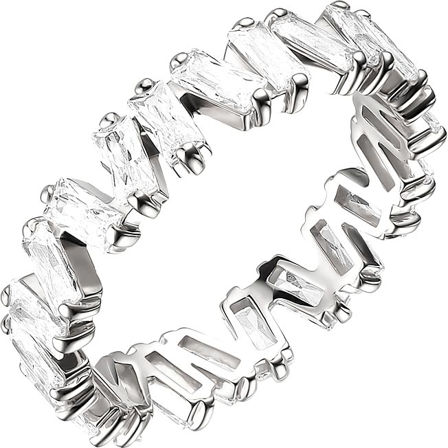 Серебряное кольцо ДАР K-2334RS200 с фианитами