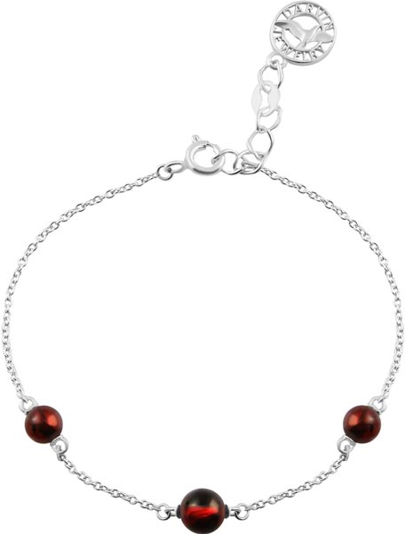 Серебряный браслет Darvin 126041091FI c янтарем