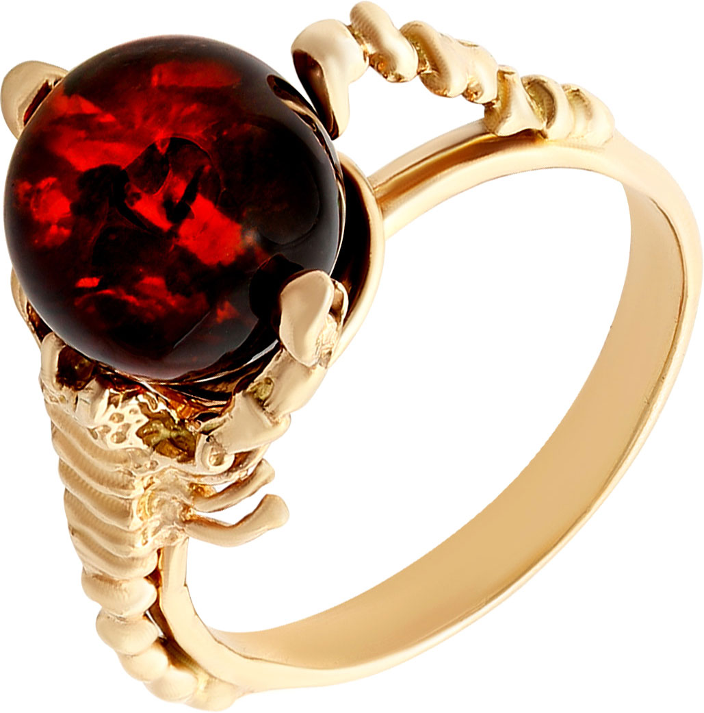 Серебряное кольцо Darvin 420042338PP с янтарем