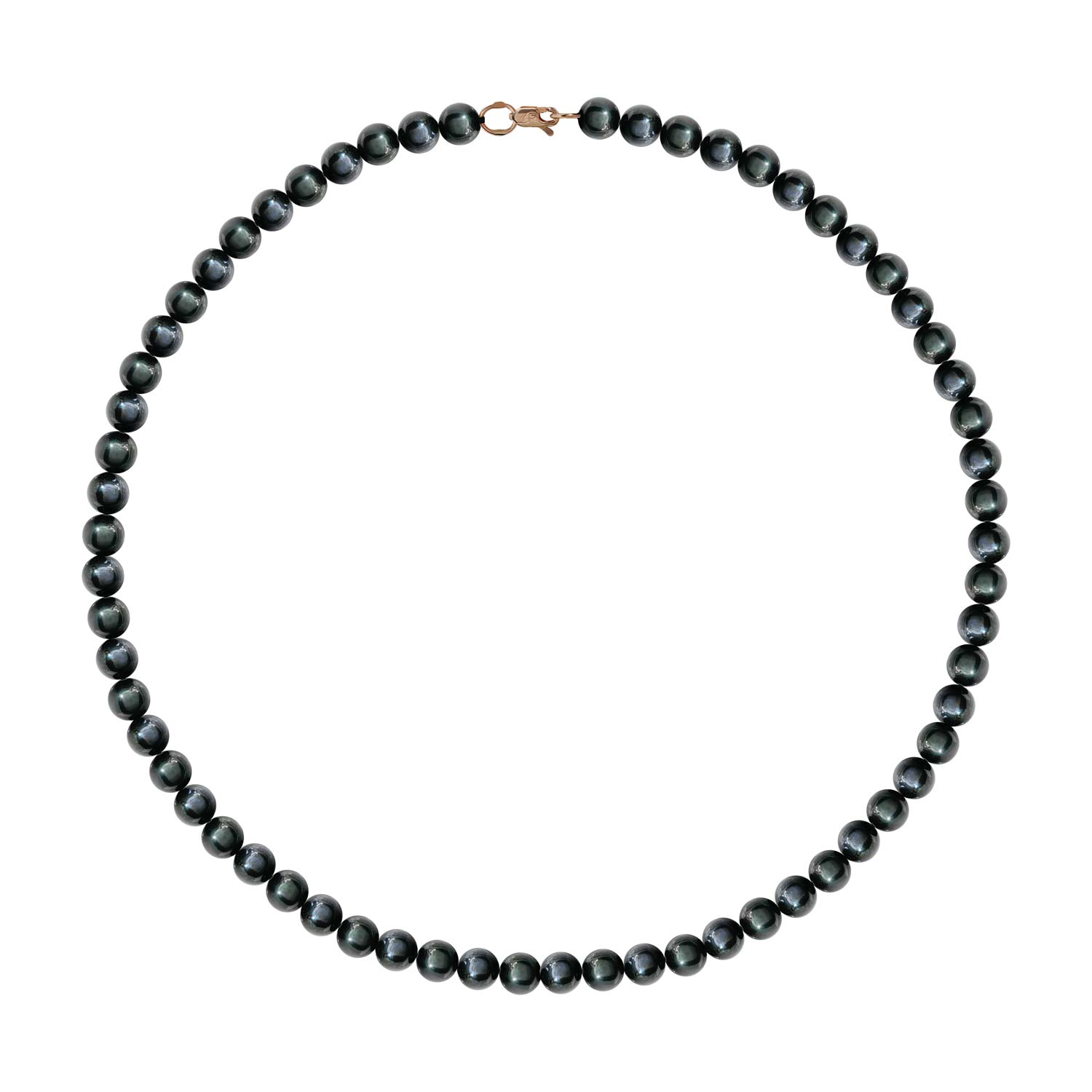 Бусы De Fleur 01505A2D8 с черным жемчугом