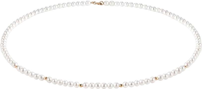 Бусы De Fleur 01555G.2A1D5 с жемчугом