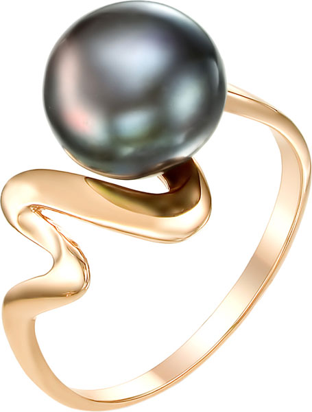 Золотое кольцо De Fleur 21014A2 с жемчугом