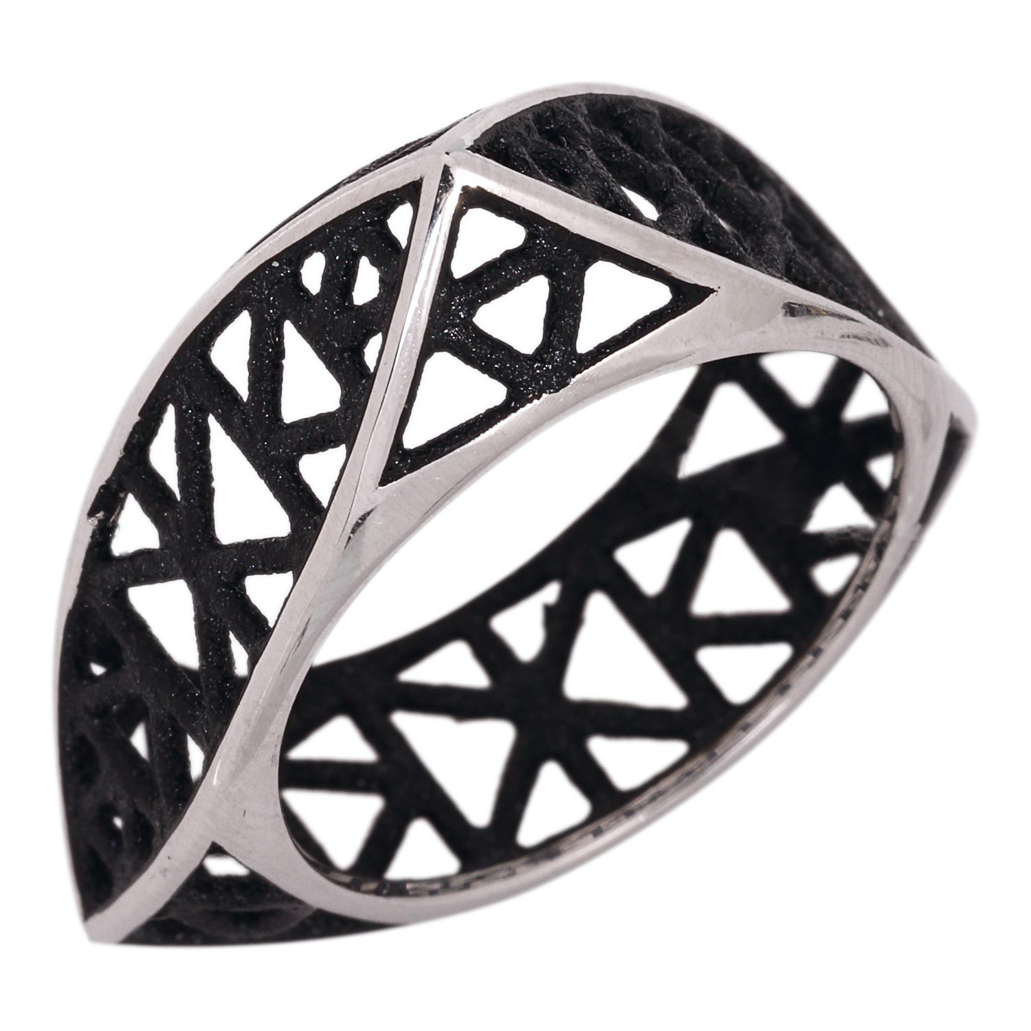 Серебряное кольцо De Fleur 51946SB с эмалью
