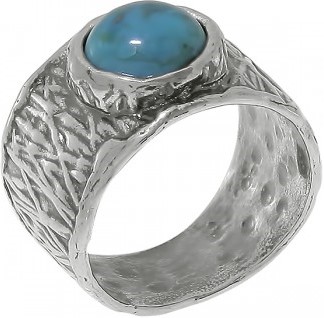 Серебряное кольцо DEN’O 01R2646TQ c бирюзой