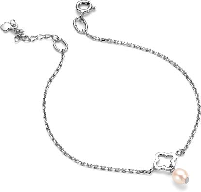 Серебряный браслет с подвеской Dewi 901052045-dv с жемчугом