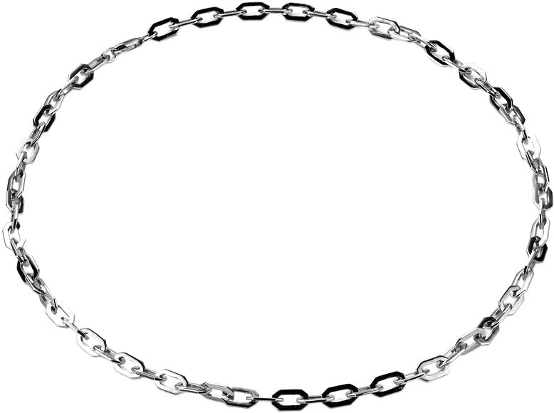 Серебряное колье цепь Dewi 904041848-dv