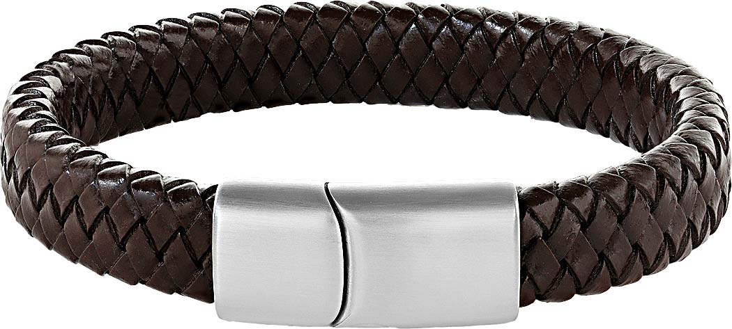 Мужской кожаный браслет DG Jewelry 627138
