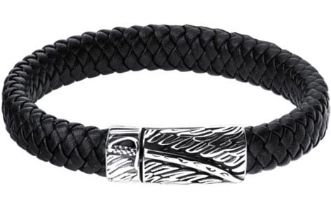Мужской кожаный браслет DG Jewelry 627159-e