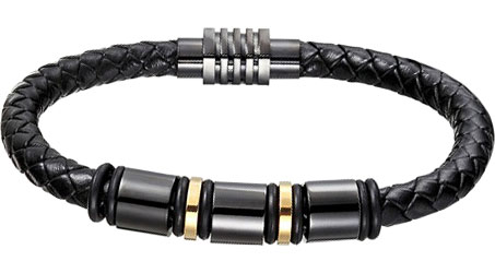 Мужской кожаный браслет DG Jewelry 630496-e