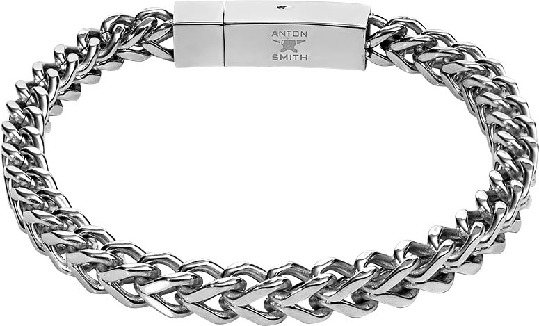Мужской стальной браслет на руку DG Jewelry AS-BRS002F-RD