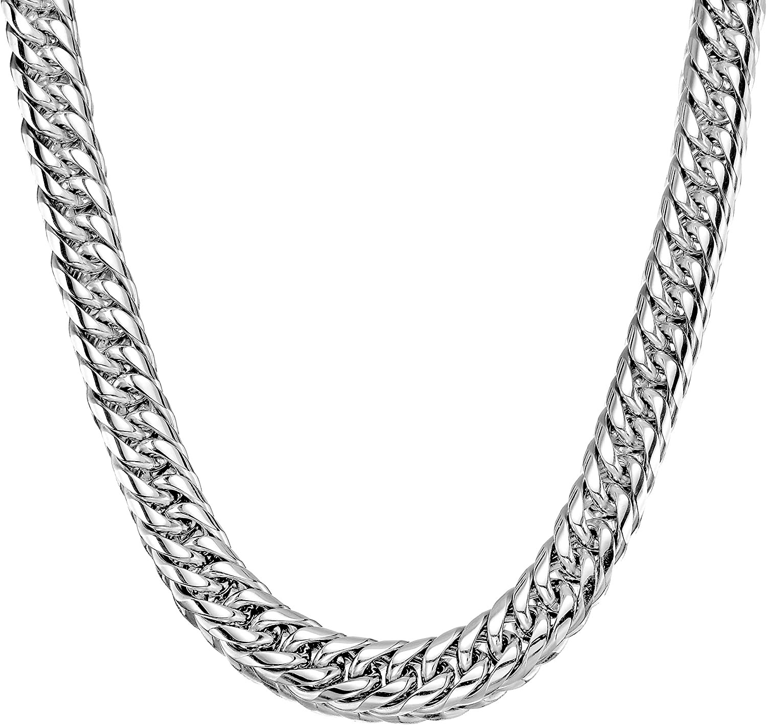 Мужская стальная цепочка на шею DG Jewelry GSP0027-13 с панцирным плетением