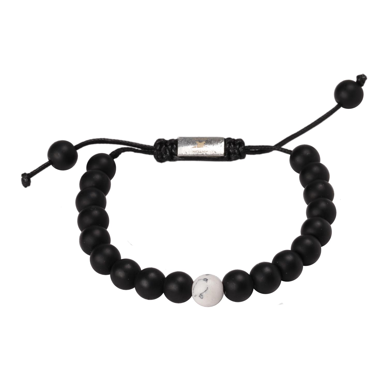 Мужской браслет из бусин DG Jewelry OM-BR036-SH с шунгитами, агатом