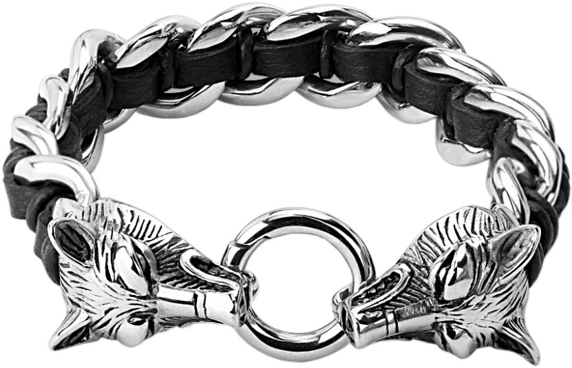 Мужской стальной браслет DG Jewelry SBS-0107