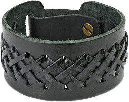 Мужской кожаный браслет DG Jewelry SL0009-K