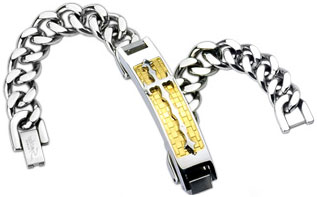 Мужской стальной браслет DG Jewelry SSBQ-3038