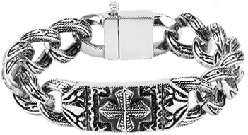 Мужской стальной браслет DG Jewelry SSBQ-3103