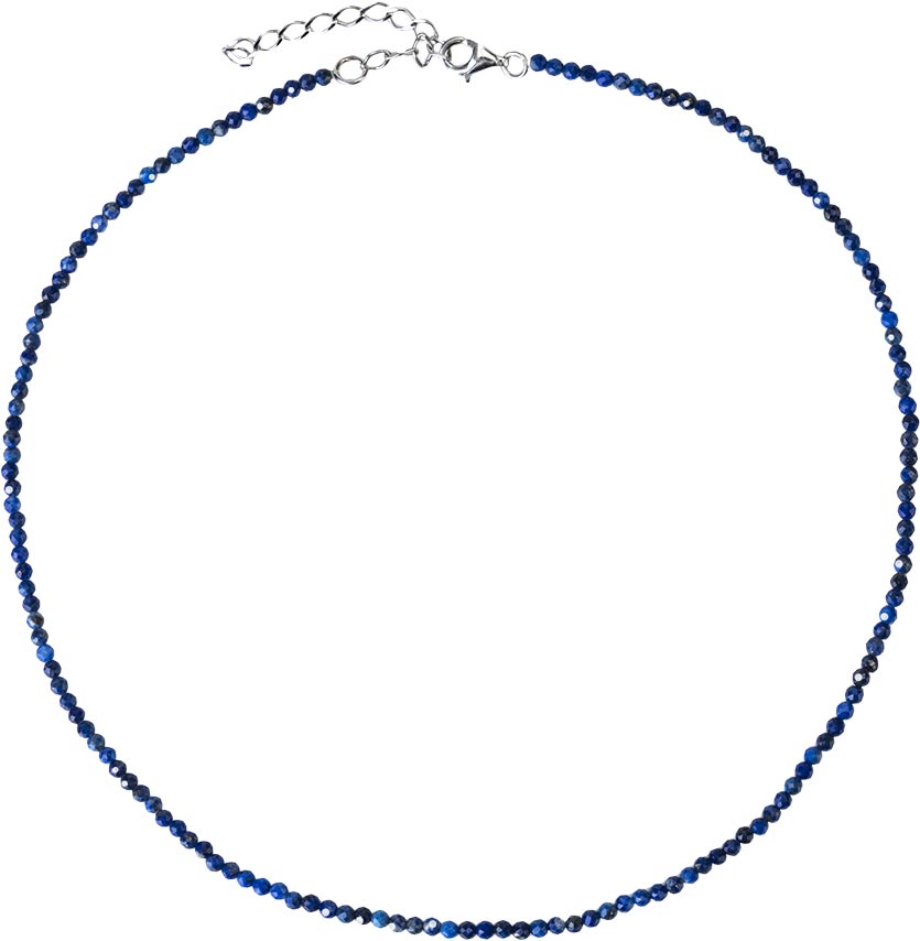 Чокер из бусин DG Jewelry SV-LZ02N-rd с лазуритами