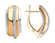 Серьги Diamant 93-120-00426-1