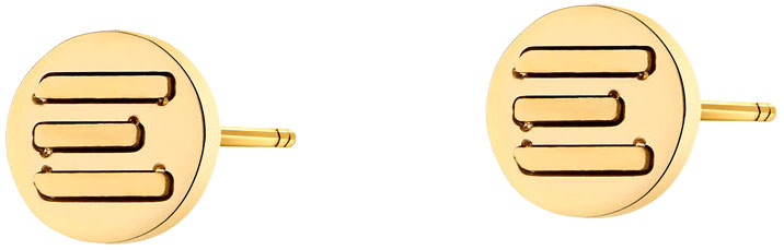 Стальные серьги-пусеты (гвоздики) Elixa EL129-1899