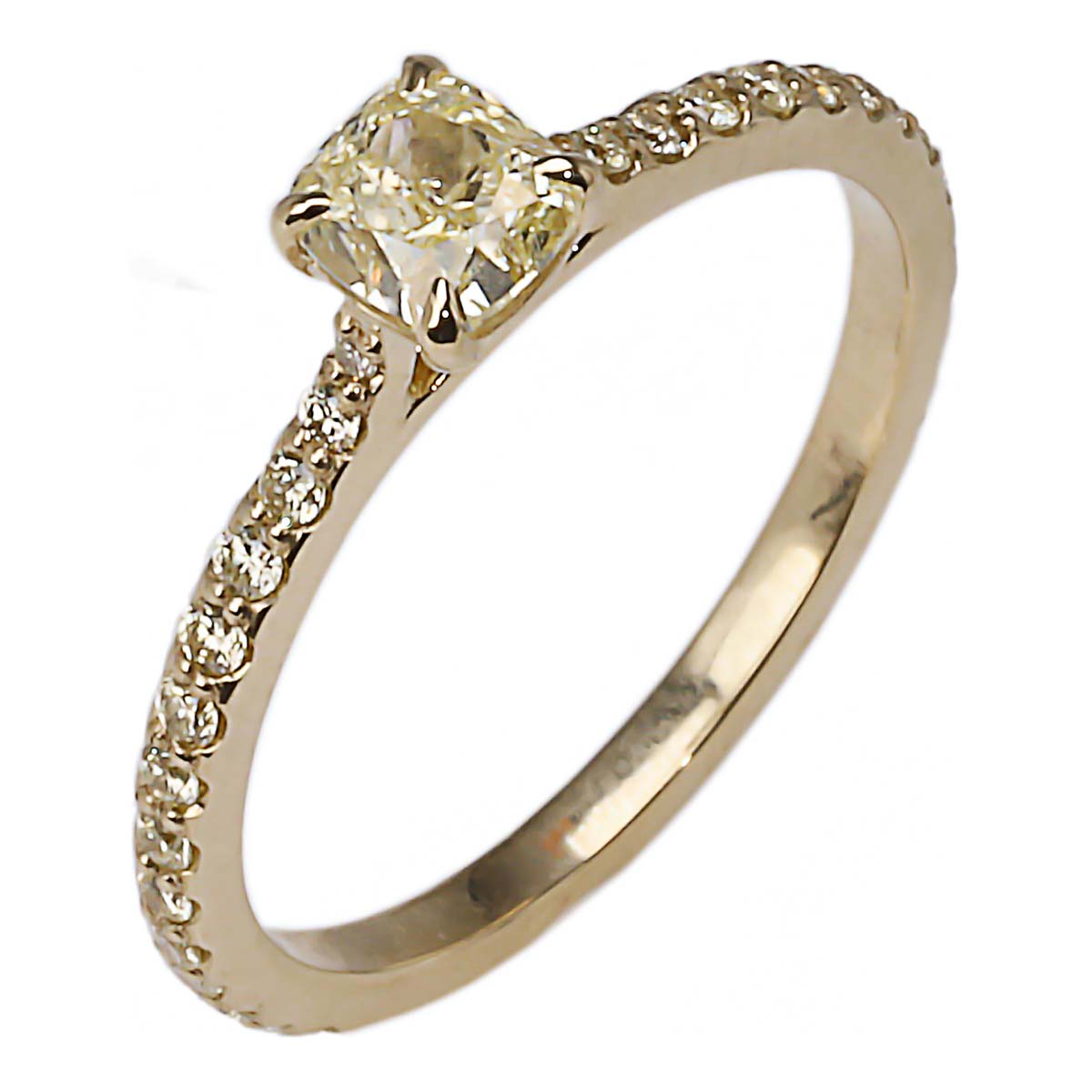 Золотое помолвочное кольцо Esora esora-44 c бриллиантами