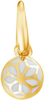 Золотой кулон ESTET Moscow 01P0311247JE с эмалью