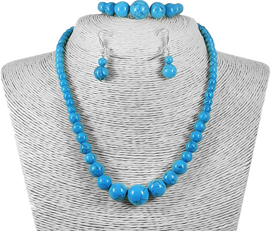 Комплект Evora 631589 с бирюзой