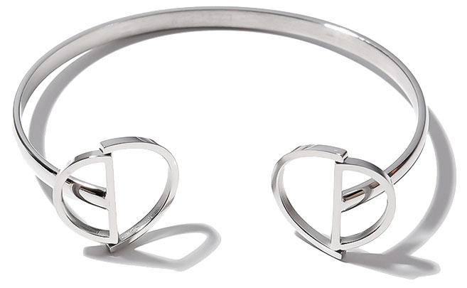 Стальной жесткий браслет Exclaim 035S2599B