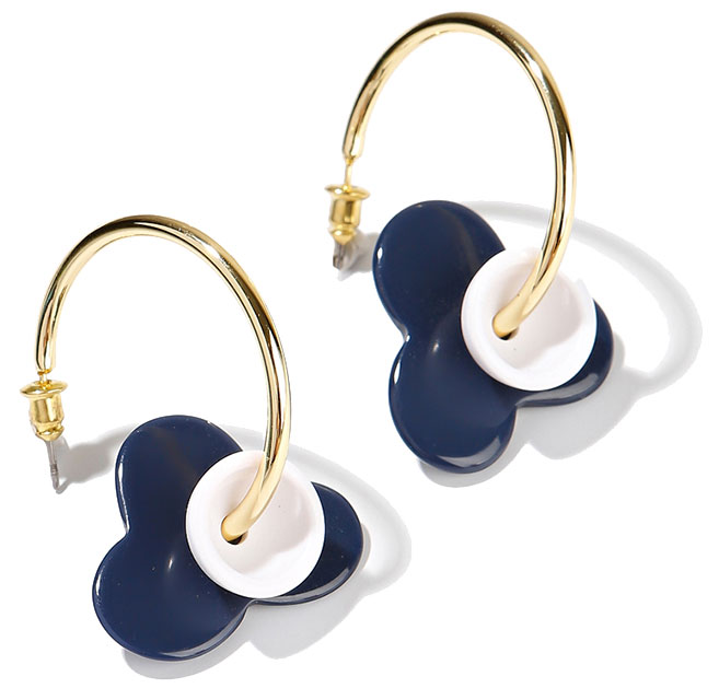 Серьги полукольца Exclaim 039G2885E