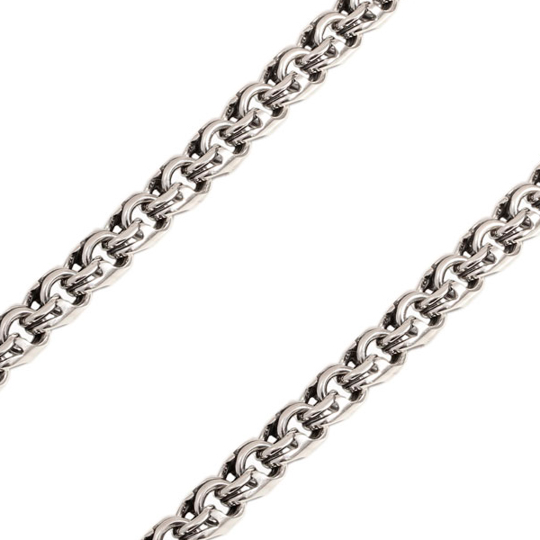 Мужская серебряная цепочка на шею ФИТ 17520-chain-f