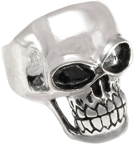 Мужская серебряная печатка перстень ''Череп'' ФИТ 46571