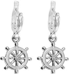 Серебряные серьги с подвесками ФИТ 67621R