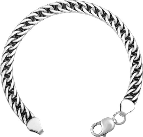 Мужской серебряный браслет цепь ''Персия'' ФИТ 73561