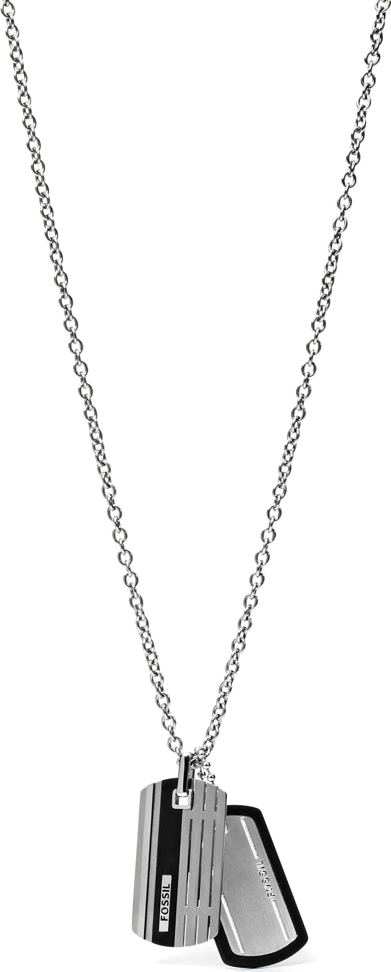 Мужской стальной кулон Fossil JF00494998