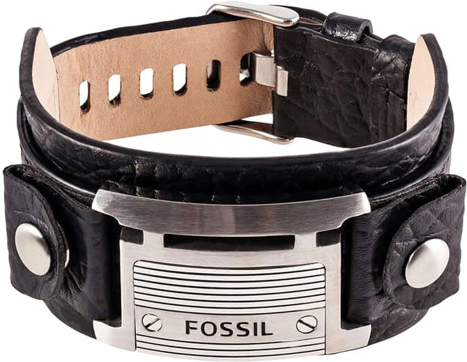 Мужской кожаный браслет Fossil JF84816040