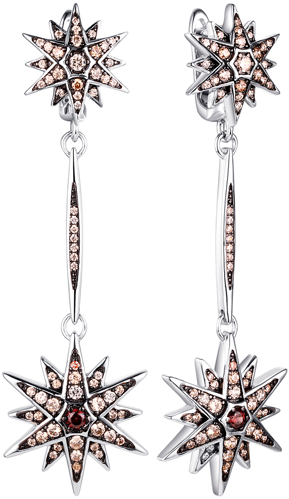 ���������� ������� ������ Fresh Jewelry CZ-E02976-X-WB-DB-X-LCh � ���������