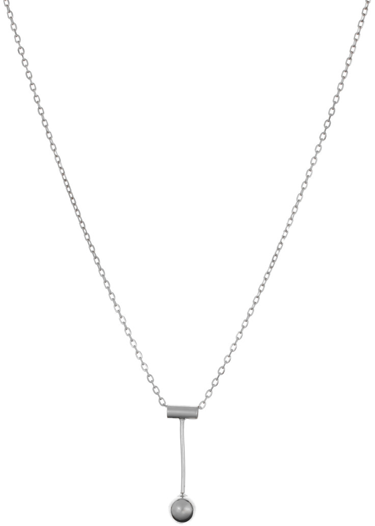 Серебряное колье с подвеской Fresh Jewelry HL-N02N23-X-W-X-X-X