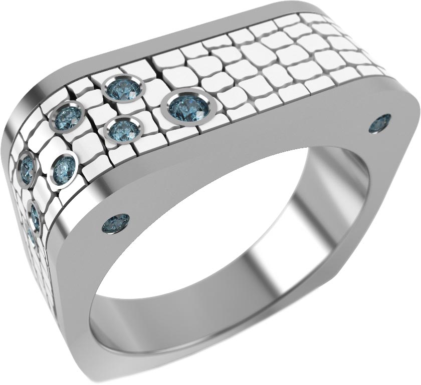Серебряное кольцо GRAF КОЛЬЦОВ FJ-K19/S