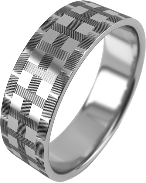 Серебряное обручальное кольцо GRAF КОЛЬЦОВ L-34/s