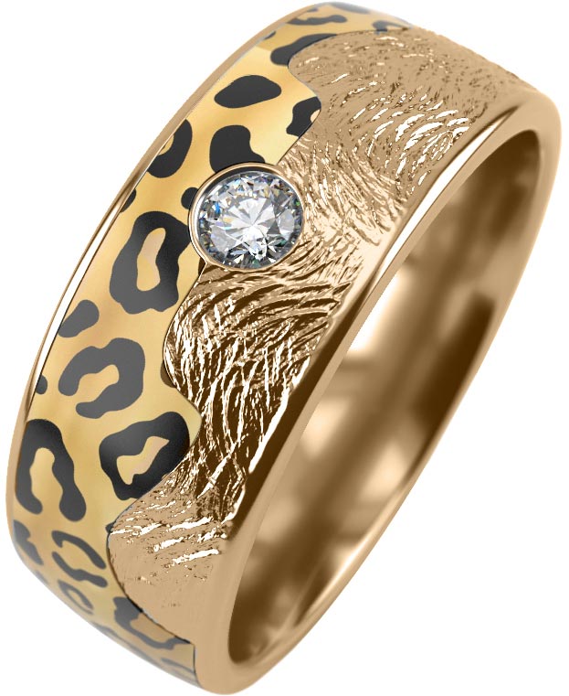 Серебряное кольцо GRAF КОЛЬЦОВ SF-K30/ZHS с фианитом
