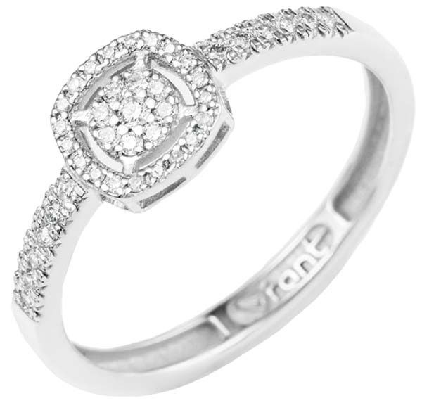 Кольцо из белого золота Grant 5101087-gr с бриллиантами