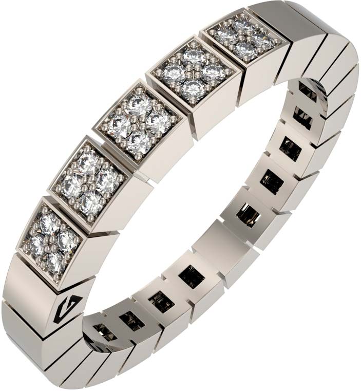 Кольцо из белого золота Grant 5101902-gr с бриллиантами