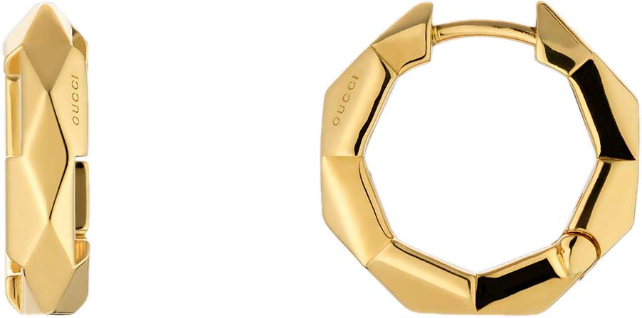 Золотые серьги Gucci Link To Love YBD786727002
